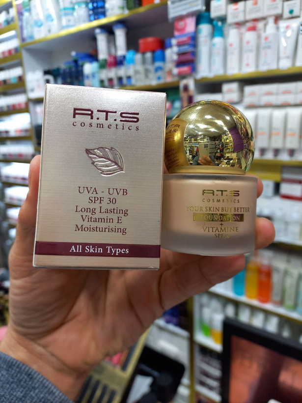 کرم پودر ویتامینه آر تی اس ۳۵ میل