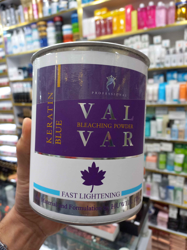 پودر دکلره وال وار آبی حجم ۵۰۰ گرمی