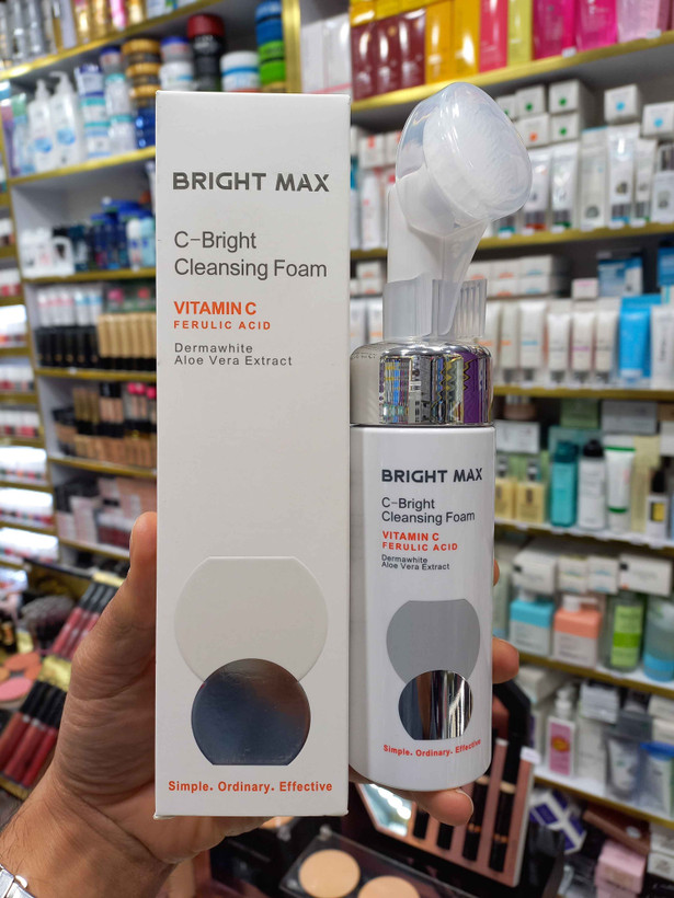 فوم شستشوی ویتامین ث برایت مکس