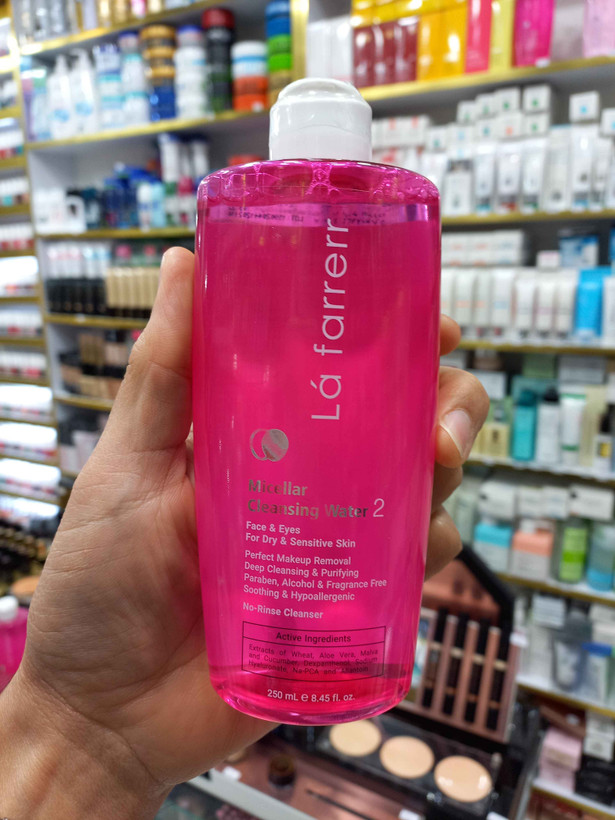 میسلارواتر لافارر مدل ۲ مناسب پوست خشک و حساس