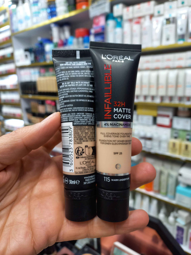 کرمپودر۳۲ ساعته مت کاور اینفالیبل لورال ۱۱۵