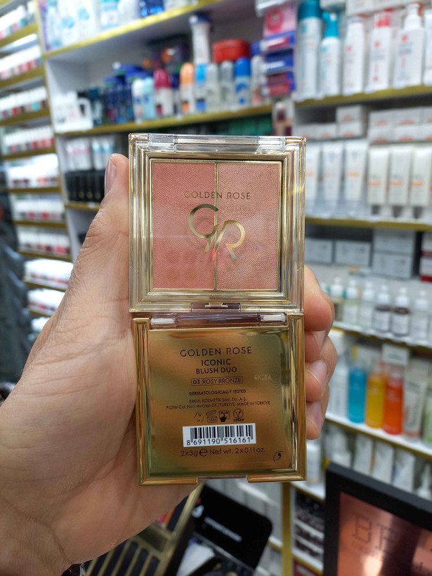 رژگونه دورنگ گلدنرز شماره ۰۳