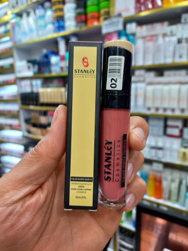 رژلب مایع استنلی شماره رنگ ۰۲ حجم ۶ میلی لیتر