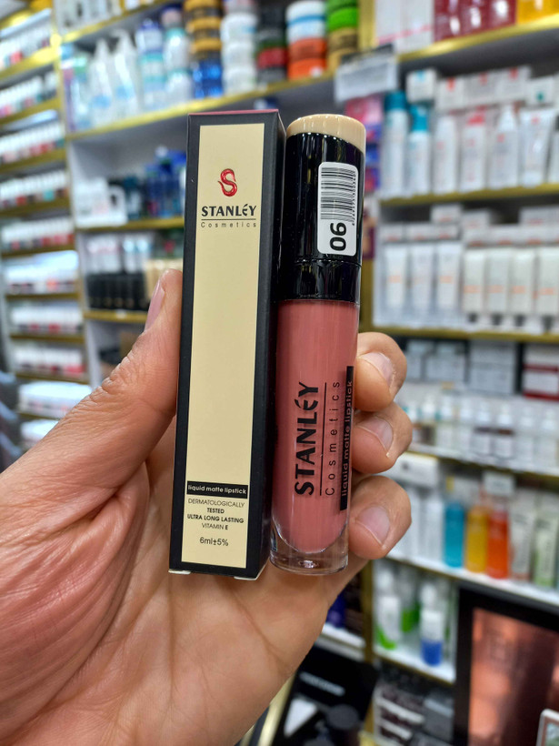 رژلب مایع استنلی شماره رنگ ۰۶ حجم ۶میلی لیتری