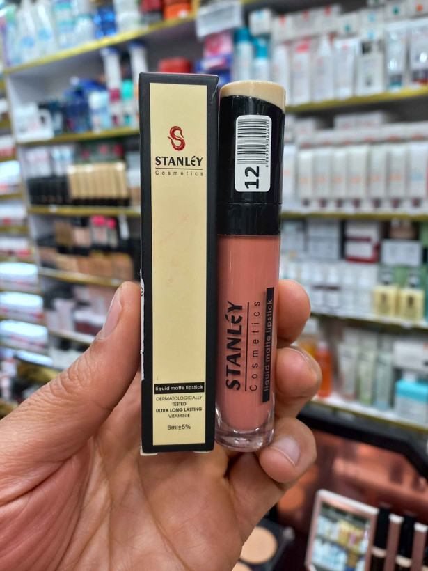 رژلب مایع استنلی شماره ۱۲ حجم ۶میلی لیتری