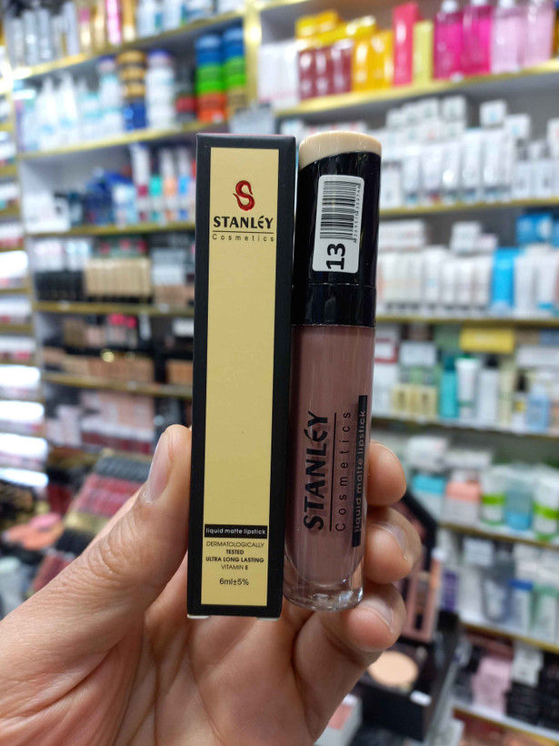 رژلب مایع استنلی شماره رنگ ۱۳ حجم ۶میلی لیتری