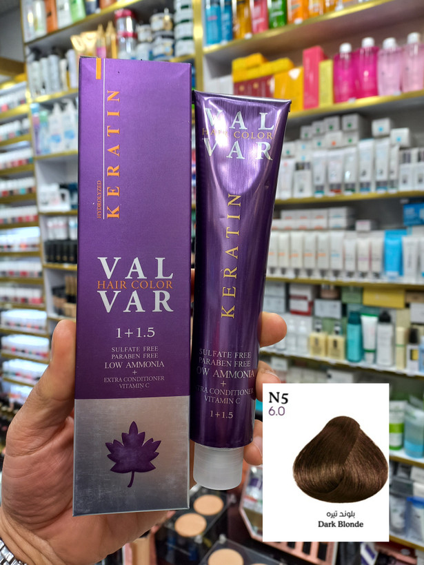 رنگ مو وال وار N5 بلوند تیره لوآمونیاک حجم ۱۲۰ میلی لیتر