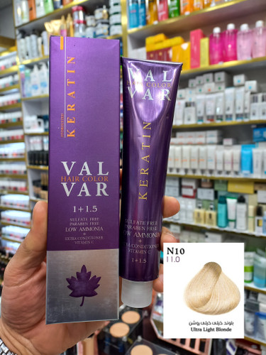 رنگ مو وال وار بلوند خیلی خیلی روشن لوآمونیاک حجم ۱۲۰ میلی لیتر