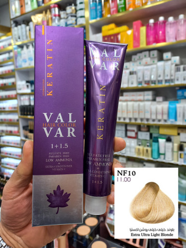 رنگ مو وال وار NF10 بلوند خیلی خیلی روشن اکسترا لوآمونیاک حجم ۱۲۰ میلی لیتر