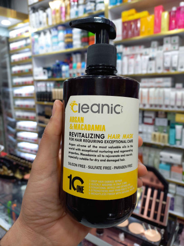 ماسک مو فاقد سولفات کلینیک کیندی آرگان (داخل حمام) حجم ۵۵۰ میلی لیتر