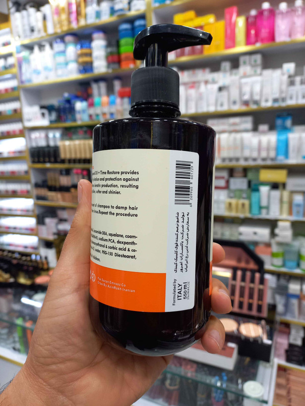 شامپو موی فاقد سولفات ریپر کلینیک کیندی حجم ۵۵۰ میلی لیتر