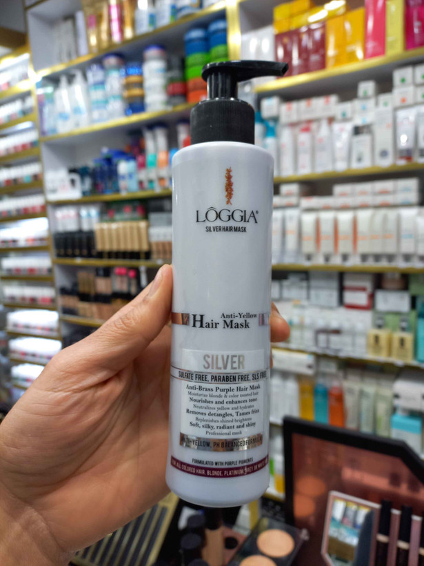 ماسک موی سیلور (ضدزردی) لوجیا حجم ۲۵۰ میلی لیتر