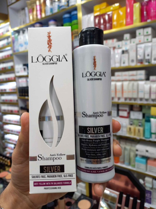 شامپو سیلور (ضدزردی ) لوجیا حجم ۲۵۰ میلی لیتر