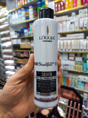 شامپو موی سیلور (ضدزردی) لوجیا حجم ۲۵۰ میلی لیتر