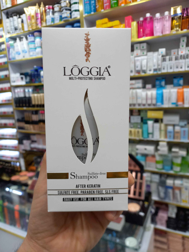 شامپو فاقد سولفات و پارابن لوجیا حجم ۵۰۰ میلی لیتر