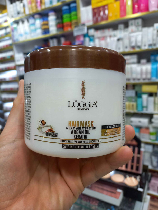 ماسک موی فاقد سولفات و پارابن لوجیا (باآبکشی)حجم ۵۰۰ میلی لیتر