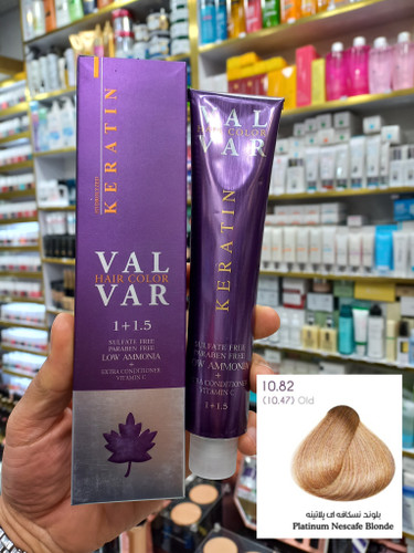 رنگ مو وال وار بلوند نسکافه ای پلاتینه