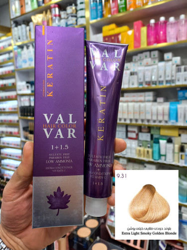 رنگ مو وال وار بلوند دودی طلایی خیلی روشن لوآمونیاک حجم ۱۲۰ میلی لیتر