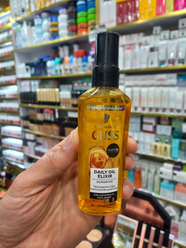 روغن آرگان مو گلیس احیا کننده قوی مو حجم ۷۵ میلی لیتر