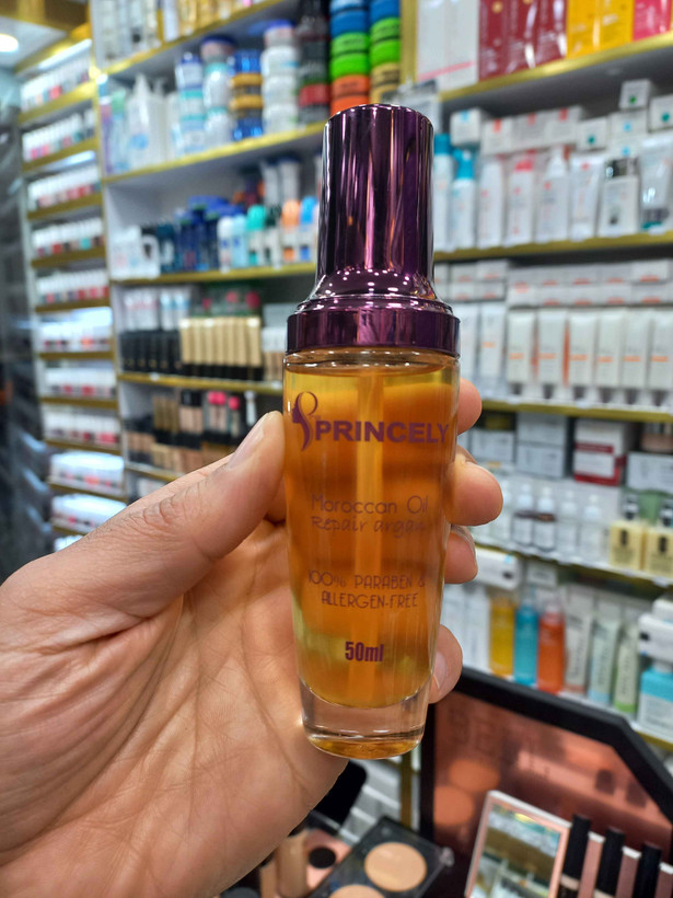 روغن آرگان موی پرنسلی جلوگیری از ایجاد موخوره حجم ۵۰ میلی لیتر