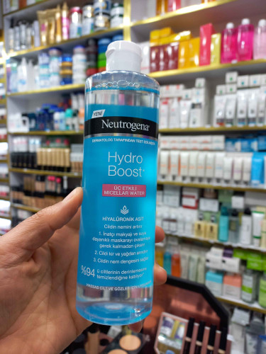 میسلارواتر هیدروبوست نیتروژینا پوست خشک و نرمال حجم ۴۰۰ میلی لیتر