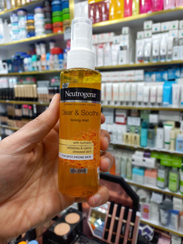 تونر اسپری نیتروژنا زردچوبه پوست چرب و مستعد آکنه حجم ۱۲۵ میلی لیتر