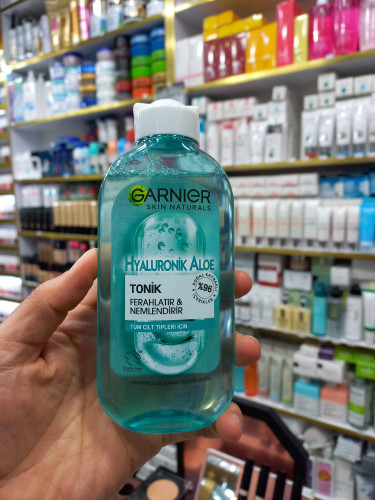 تونر گارنیر سبز آلوئه ورا مناسب پوست چرب و مختلط حجم ۲۰۰ میلی لیتر