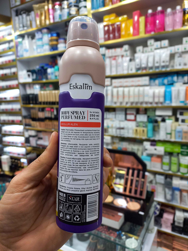 اسپری خوشبو کننده اسکالیم رایحه الین مناسب برای خانمها با حجم ۲۵۰ میلی لیتر