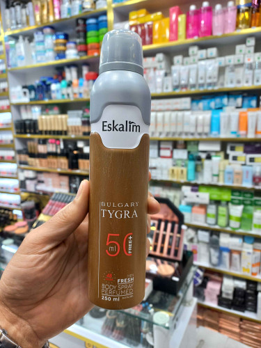 بادی اسپری پرفیوم اسکالیم رایحه بولگاری تایگر حجم ۲۵۰ میلی لیتر