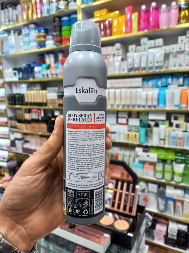 بادی اسپری پرفیوم اسکالیم رایحه اینوکتیوس حجم ۲۵۰ میلی لیتر