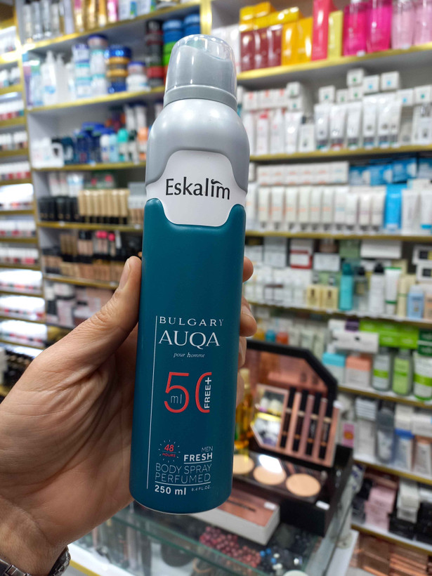 بادی اسپری پرفیوم اسکالیم رایحه آکوابولگاری حجم ۲۵۰ میلی لیتر