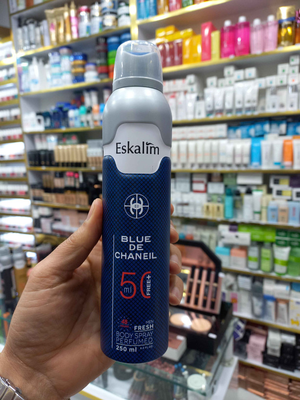 بادی اسپری پرفیوم اسکالیم رایحه بلوچنل مناسب برای آقایون با حجم ۲۵۰ میلی لیتر