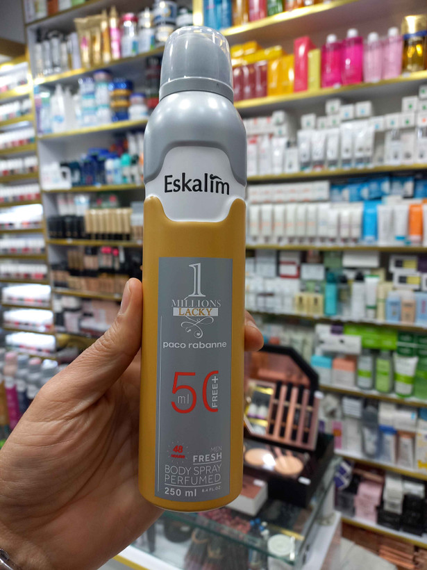 بادی اسپری پرفیوم اسکالیم وان میلیون مردانه با حجم ۲۵۰ میلی لیتر