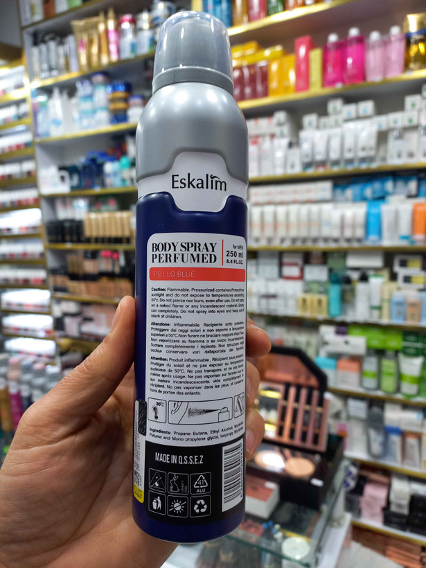 بادی اسپری پرفیوم اسکالیم پلو مردانه با حجم ۲۵۰ میلی لیتر