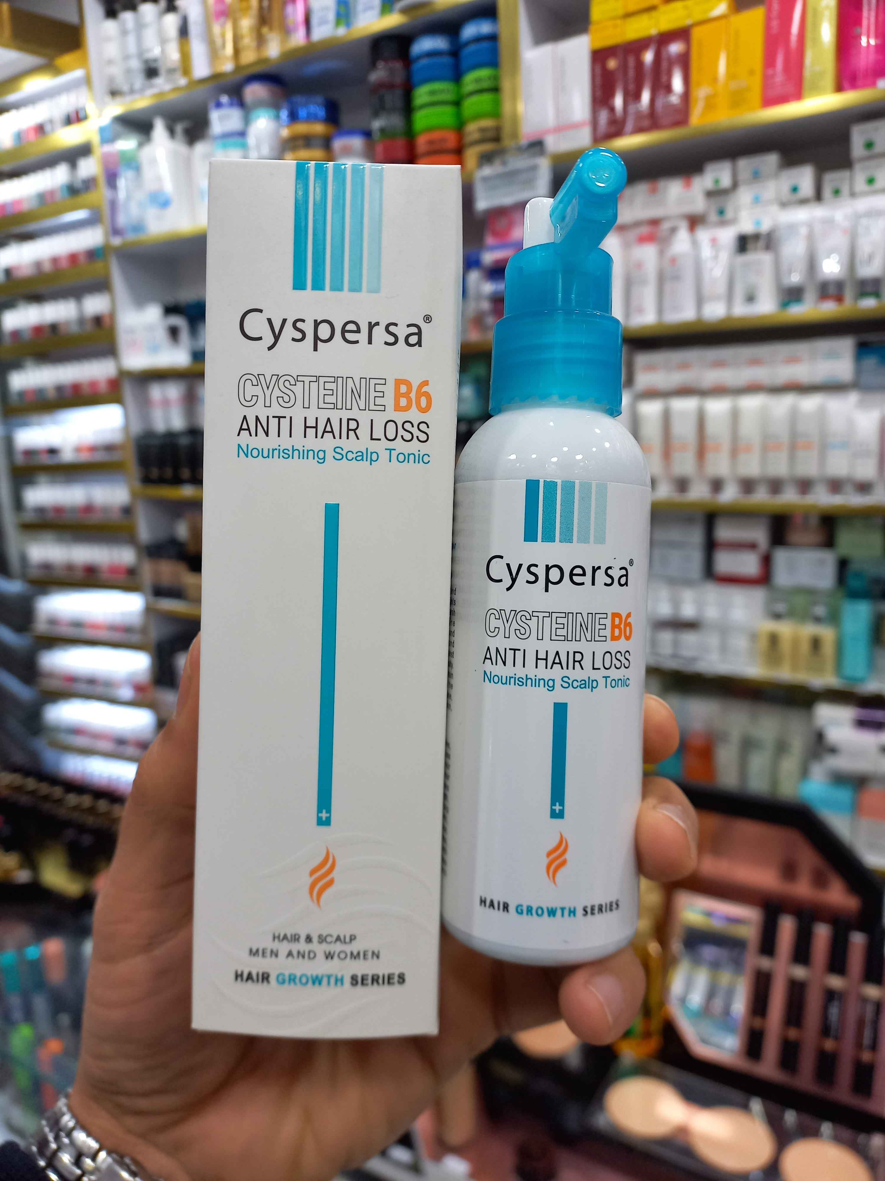 تونیک ضد ریزش و تقویت کننده سیستئین B6 حجم 115 میل سیسپرسا