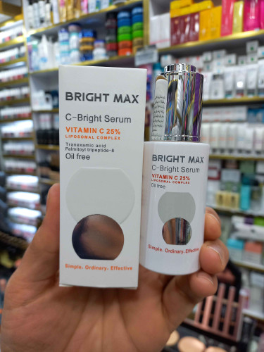 سرم ویتامین C برایت 25 درصد برایت مکس حجم 30 میلی لیتر