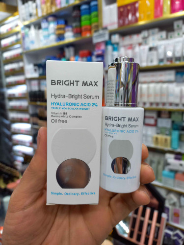 سرم هیالورونیک اسید 2 درصد حجم 30 میل برایت مکس