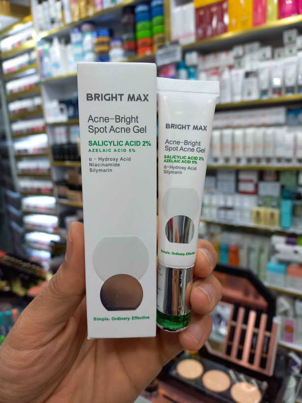 اسپات ژل آکنه برایت حجم 15 میلی لیتر برایت مکس