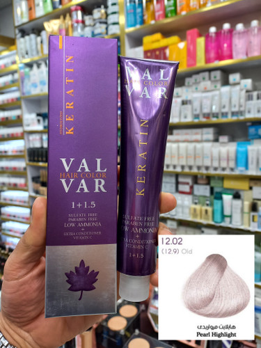 رنگ مو وال وار 12.2 هایلایت مرواریدی لوآمونیاک حجم ۱۲۰ میلیلیتر