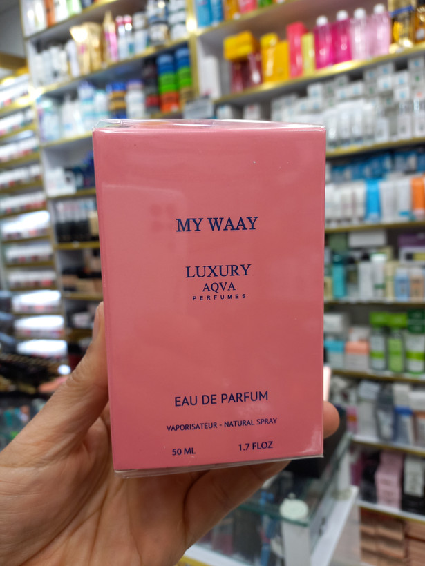 ادکلن مای وی از برند لاکچری آکوا حجم ۵۰ میلی لیتر