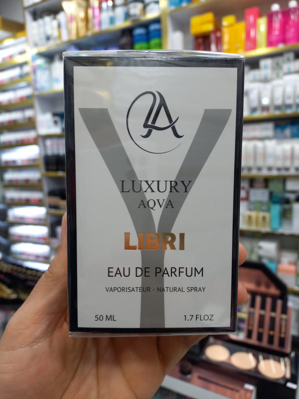 ادکلن لیبره اینتنس از برند لاکچری آکوا حجم ۵۰ میلی لیتر