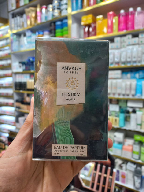 ادکلن آمواج پورپوس از برند لاکچری آکوا حجم ۵۰ میلی لیتر