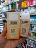 کرم ضد آفتاب رنگی ایزدین مدل Fusion Water با SPF50 مناسب انواع پوست حجم 50 میلی لیتر
