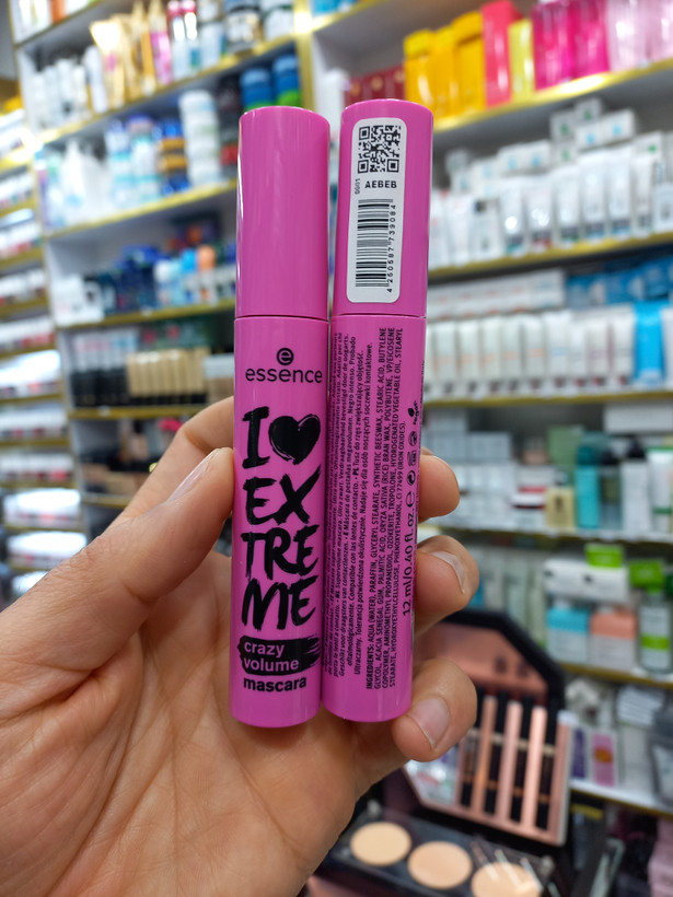 ریمل اسنس صورتی بلندکننده مدل I Love Extreme Crazy Volume حجم ۱۲ میل