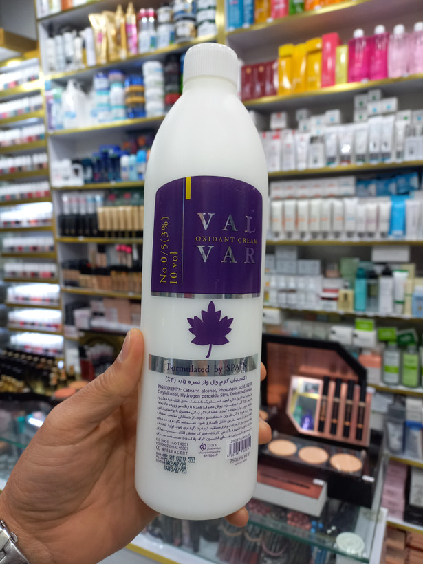 اکسیدان وال وار 3درصد 10VOL حجم ۷۵۰ میلی لیتر