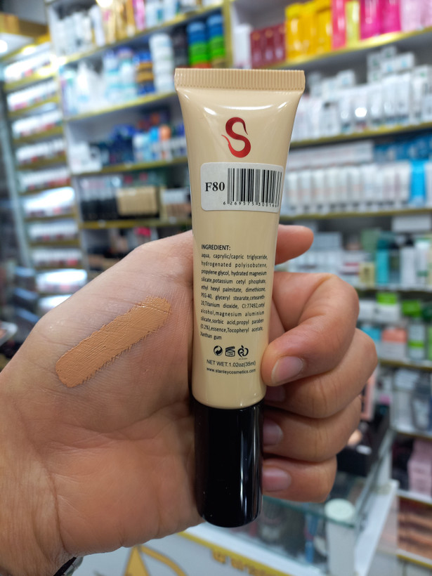 کرم پودر استنلی F80 فاقد چربی حجم ۳۵ میلی لیتر