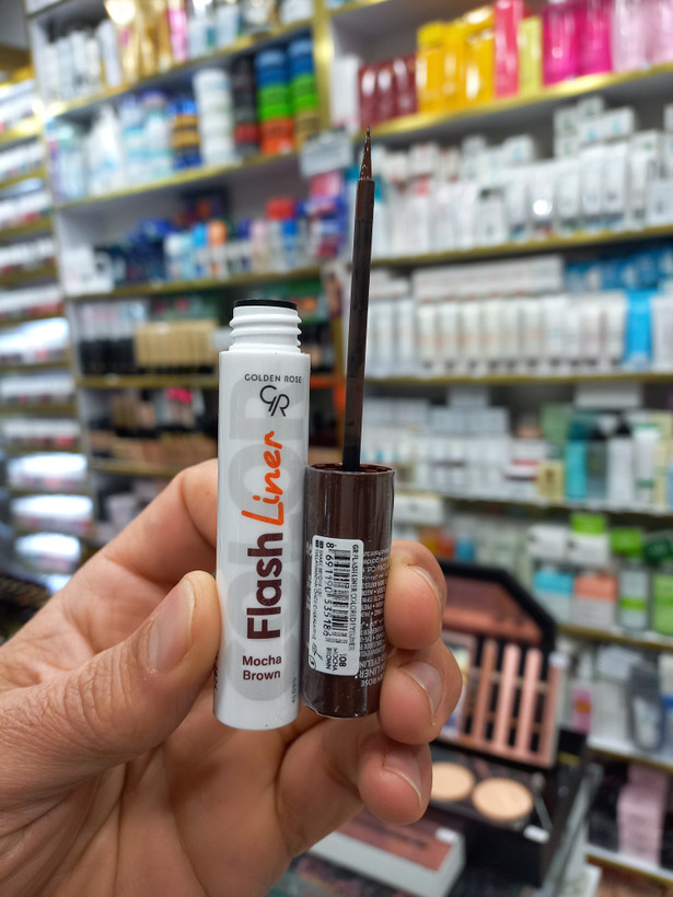 خط چشم قهوه ای گلدنرز مویی مدل فلش لش حجم ۳.۵ میلی لیتر