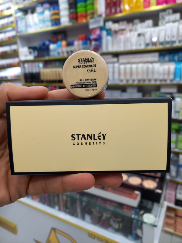 خط چشم و ابرو ژله ای استنلی Stanley مشکی شماره 01 حجم ۵میل