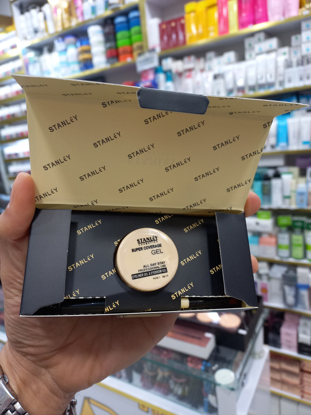 خط چشم و ابرو ژله ای استنلی Stanley قهوه ای متوسط شماره 03حجم ۵ میل