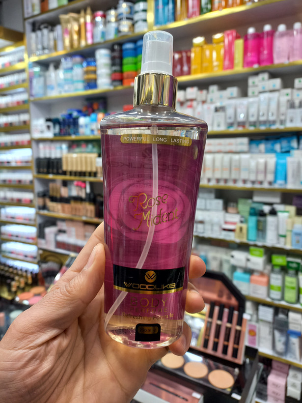 بادی اسپلش وودلایک رایحه رز میدنایت زنانه حجم ۲۵۰ میلی لیتر